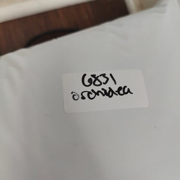 Vintage Orchidea Angora Wool Coat Womens 9‎ Medium Black Button Funnel Neck - Picture 11 of 11